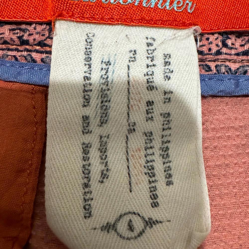 Anthropologie Cartonnier Island Hopper Shorts 4 Pink Side Button Down - Picture 4 of 8